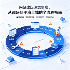 钦州建站-网站改版注意事项：从调研到平稳上线的全流程指南