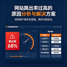 钦州建站-网站跳出率过高的原因分析与解决方案