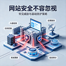 钦州建站-网站安全不容忽视:常见威胁与基础防护策略
