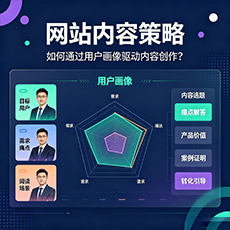 钦州建站-网站内容策略:如何通过用户画像驱动内容创作?