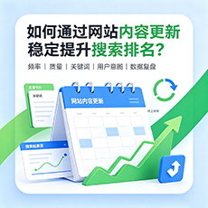 钦州建站-如何通过网站内容更新稳定提升搜索排名？