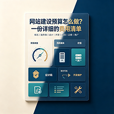 钦州建站-网站建设预算怎么做？一份详细的费用清单
