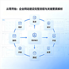 钦州建站-从零开始:企业网站建设完整流程与关键要素解析