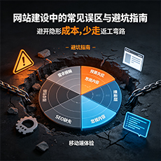 钦州建站-网站建设中的常见误区与避坑指南